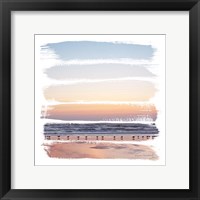 Framed Sunset Stripes I