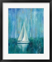 Framed Sailboat Simplicity I