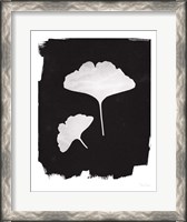 Framed Nature by the Lake Gingko II Black