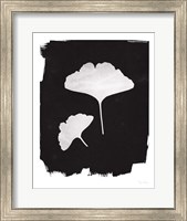 Framed Nature by the Lake Gingko II Black