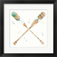 Framed Lakehouse Oars