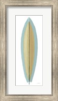 Framed Beach Time Surfboard II
