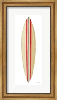 Framed Beach Time Surfboard I