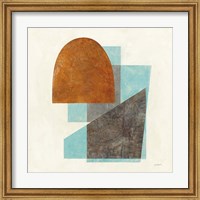 Framed Quintet I Turquoise