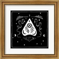 Framed 'All Hallows Eve II Sq no Words' border=