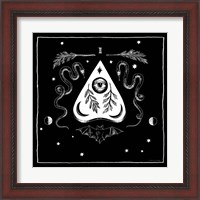 Framed 'All Hallows Eve II Sq no Words' border=