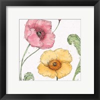 Framed 'Blossom Sketches I Color' border=