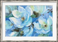 Framed Blue Magnolias