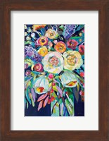 Framed Lilys Bouquet