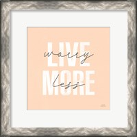 Framed 'Morning Affirmations II' border=