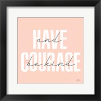 Morning Affirmations I Framed Print