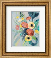 Framed Colorful Elegant Floral II