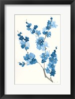 Framed Blue Branch IV