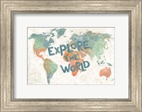 Framed Explore the World I