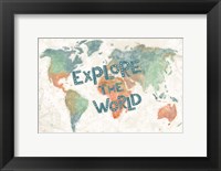 Framed Explore the World I