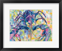 Framed Lilly Lobster II