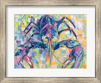 Framed Lilly Lobster II