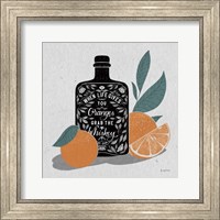 Framed Fruity Spirits Whiskey