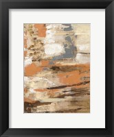 Framed Copper and Wood III