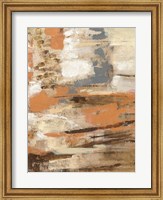 Framed Copper and Wood III