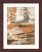 Framed Copper and Wood III