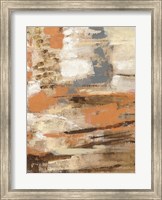 Framed Copper and Wood III