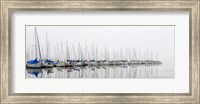 Framed Sailing Boats Panel