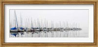 Framed Sailing Boats Panel