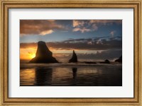 Framed Island Sunsets