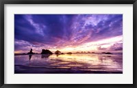 Framed Violet Skies