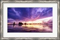 Framed Violet Skies