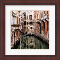 Framed Venice Boat Ride