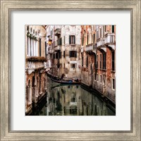 Framed Venice Boat Ride