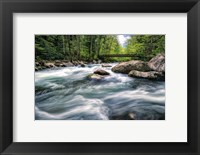 Framed Rocky River Stream