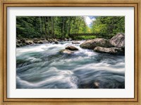 Framed Rocky River Stream