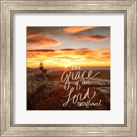Framed Grace of Our Lord Overflowed
