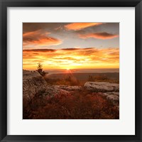 Framed Peaceful Sunset