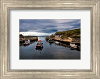 Framed Fishing Harbor