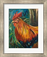 Framed Rooster