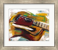 Framed Colorful Guitar
