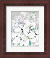 Framed White Orchids