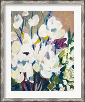 Framed Painting of Orchids
