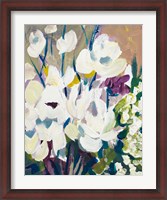 Framed Painting of Orchids