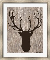 Framed Wilderness Deer