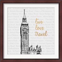 Framed Live Love Travel