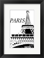Framed Modern Paris II