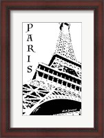 Framed Modern Paris III
