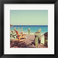 On Deck I Framed Print