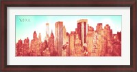 Framed NY Love XOXO