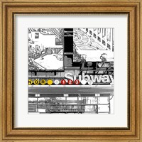 Framed Subway Square